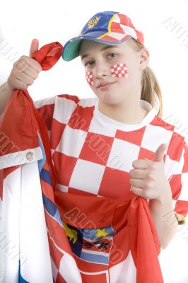 Croatia fan
