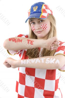 Croatia fan