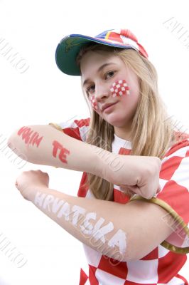 Croatia fan