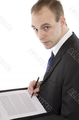 Manager signed the contract