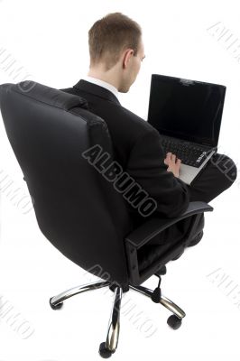 Manager with Laptop
