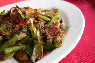 Spicy vegetables