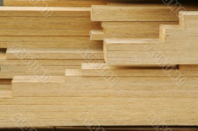 Stack of Construction Wood
