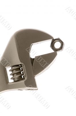 monkey wrench with screw