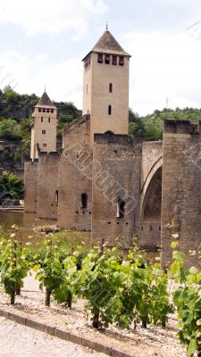 Bridge Valetre in Cahors town, France - 4