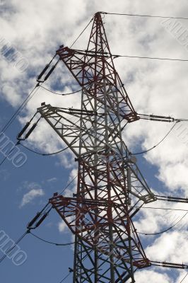 High-voltage power line