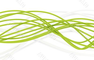 fibre-optical green cables