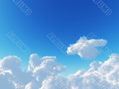 cumulus clouds