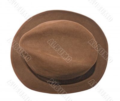 Brown hat