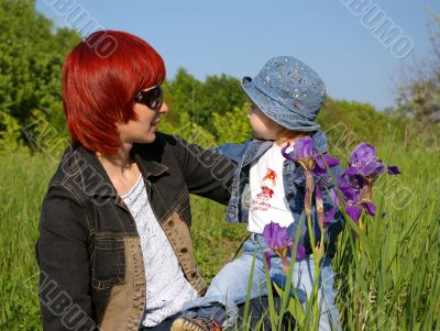 Mum and her daughter