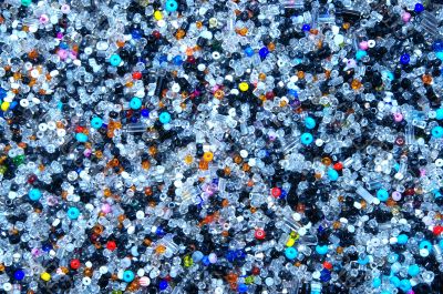 A lot of small beads A lot of small beads