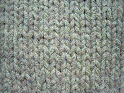 Texture of wool knitted material