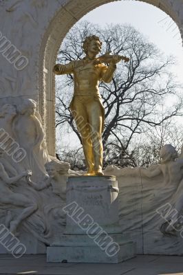 Johann Strauss Monument Vienna