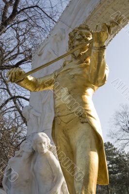 Johann Strauss Monument Vienna