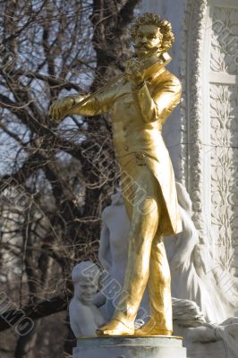 Johann Strauss Monument Vienna