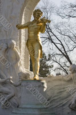 Johann Strauss Monument Vienna