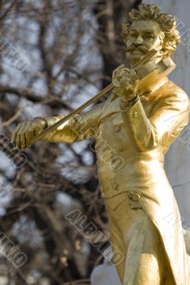 Johann Strauss Monument Vienna