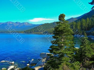 Morning on Lake Tahoe