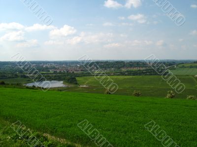 A view over hampshire countryside