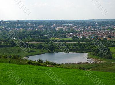 A view over hampshire countryside