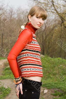 The nice girl outdoor 1 The nice girl outdoor 1