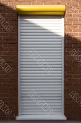 white-wash window shades