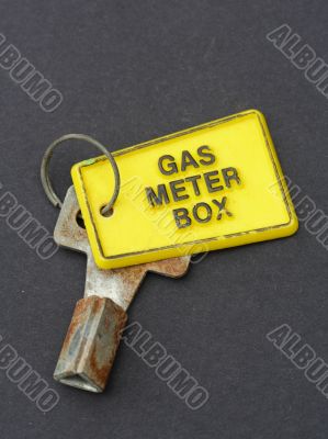 gas meter key