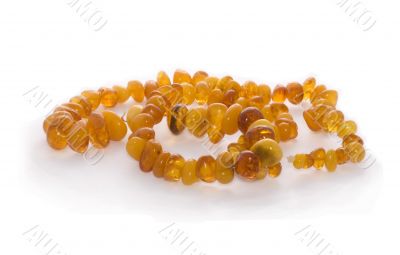 Adornment from amber