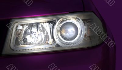 Car headlight