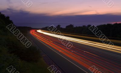 Traffic M6 Blur Traffic M6 Blur