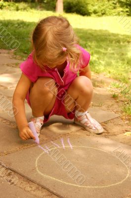 child drawing