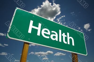 Health Road Sign