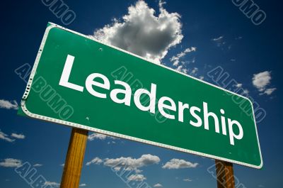 Leadership Road Sign