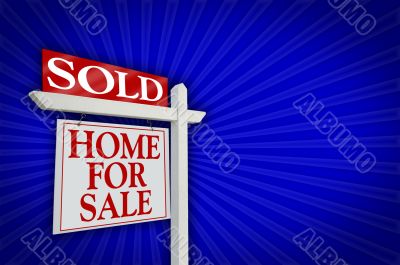 Sold Home for Sale Sign