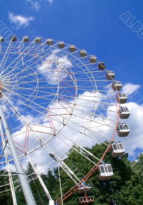 Wonder wheel in the park