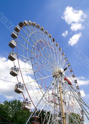 Wonder wheel in the park
