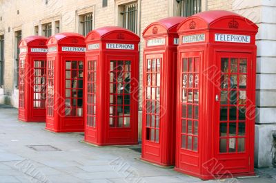 5 phone boxes 5 phone boxes