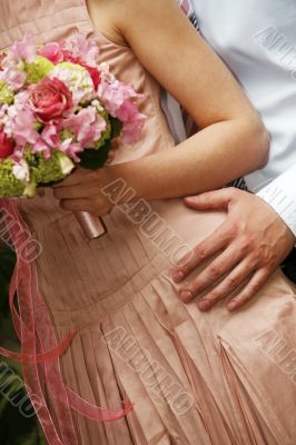 Newly-married couple