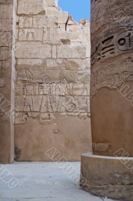 Columns in Karnak