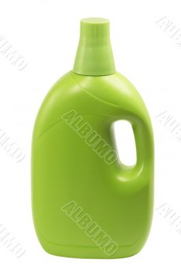 coulored plastic bottle