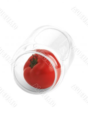 tomato on a jar