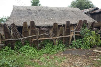 Fence from flying bombs