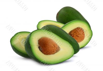 cut avocado