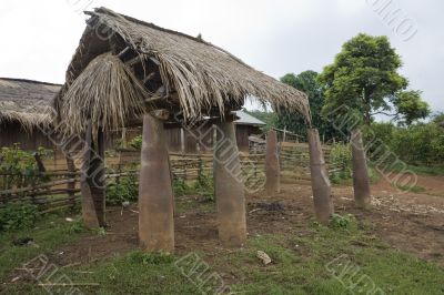 Lodge built with war scrap