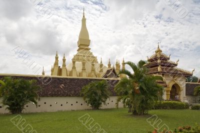 That Luang, temple Vientiane, Laos