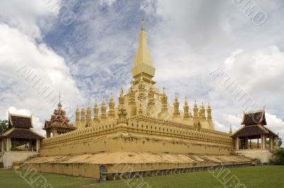 That Luang, temple Vientiane, Laos