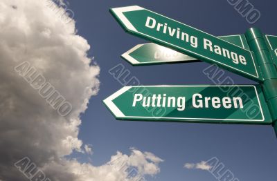 Golf signs