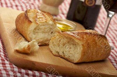 Sourdough Bread on Cutting Board Sourdough Bread on Cutting Board