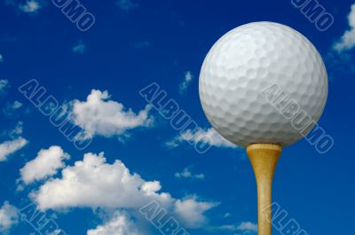 Golf Ball &amp; Tee