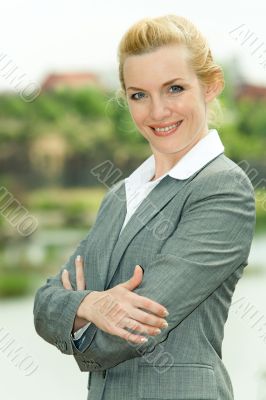 Happy female
